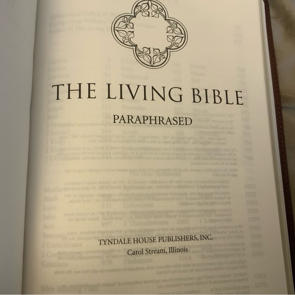 NOS, THE LIVING BIBLE. GIFT QUALITY. - Picture 7 of 9